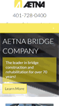 Mobile Screenshot of aetnabridge.com